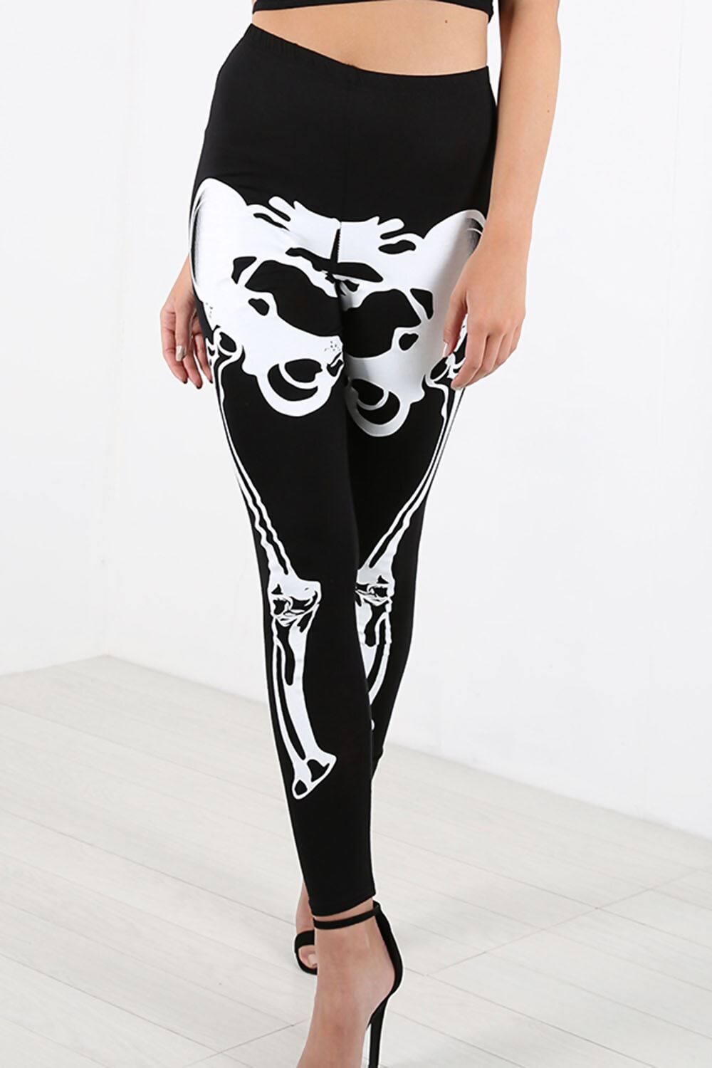 Bone-Chilling Style –Perfect Halloween Leggings