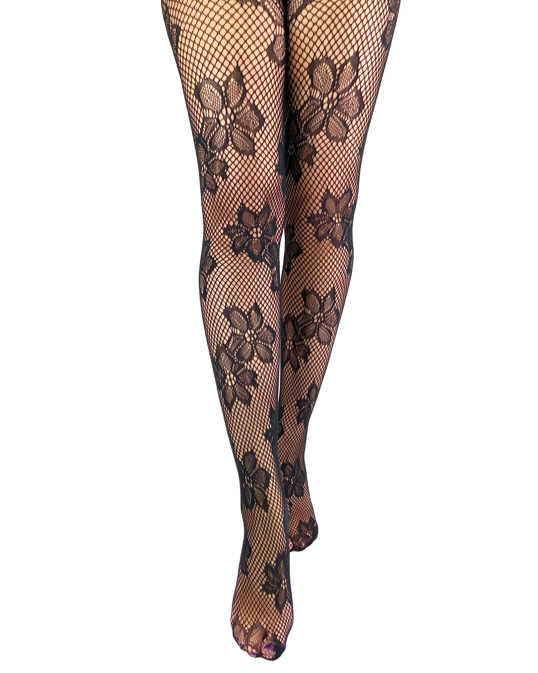 Blossom Net Tights by Pamela Mann – Feminine, Floral, Flattering 🌸
