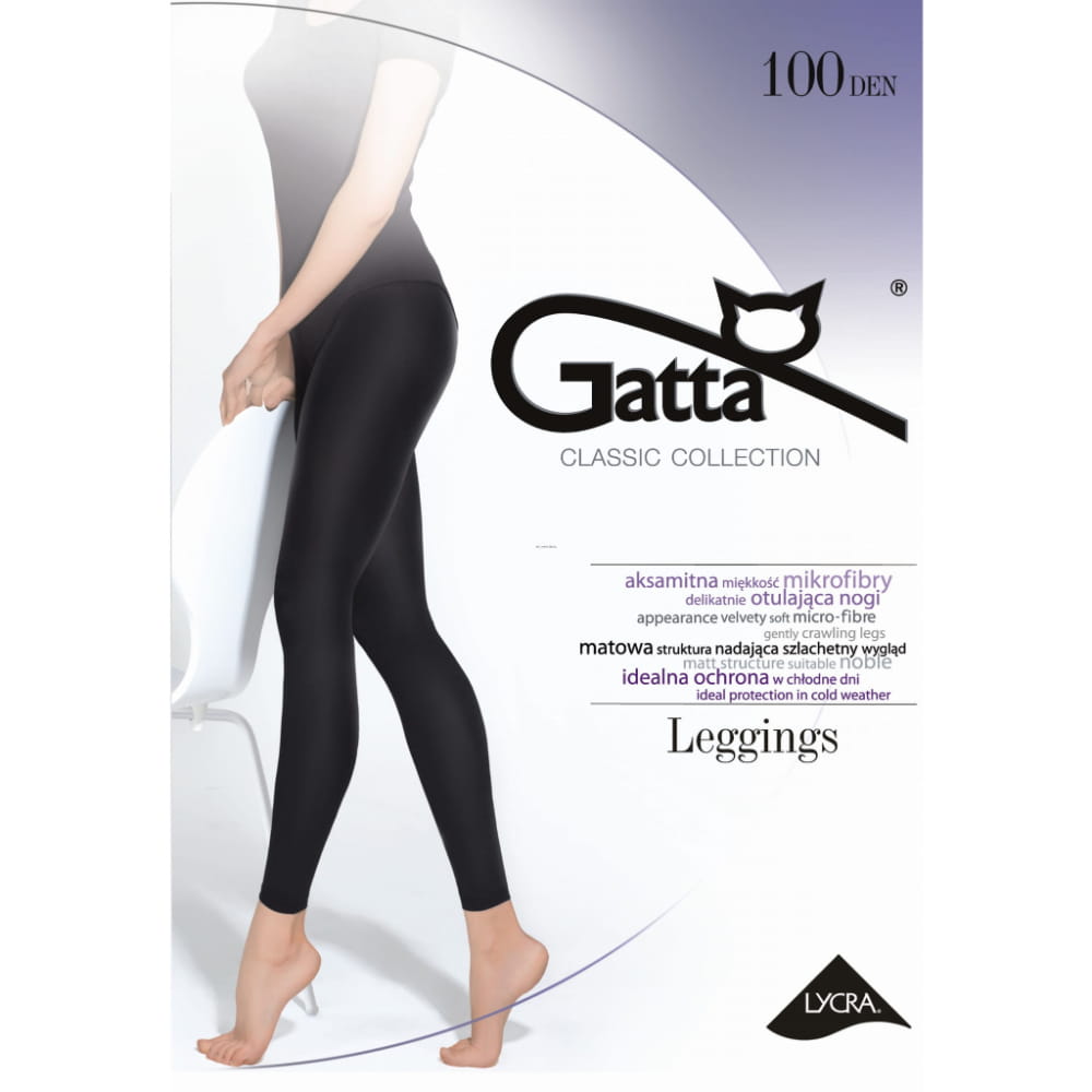 GATTA Microfiber Leggings 100 Den Matte finish
