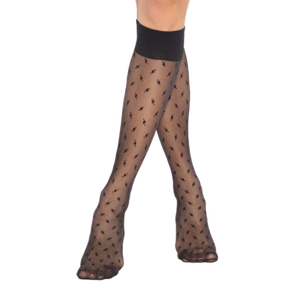 Gatta knee high sheer socks 20 den design no. 18