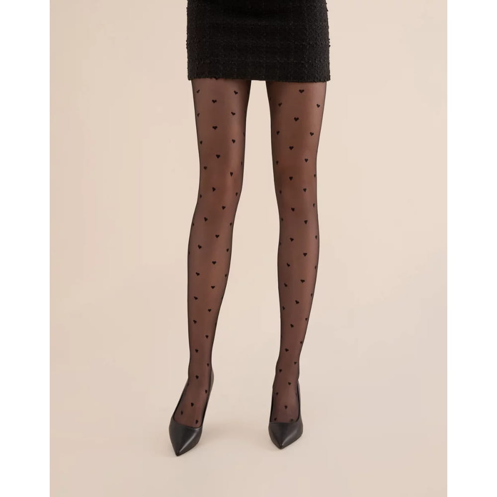 Emily 20 Den Patterned Tights by Gabriella