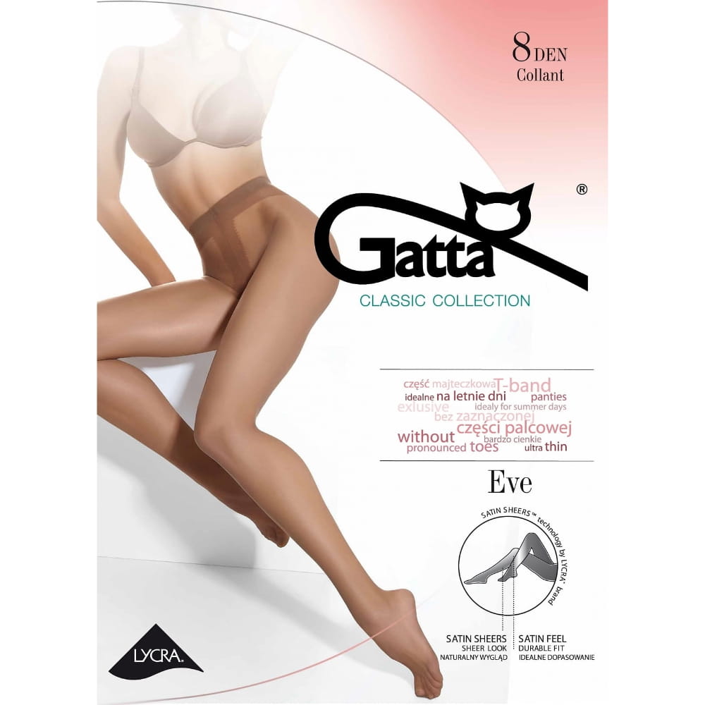 Gatta tights 8 den size S-XL