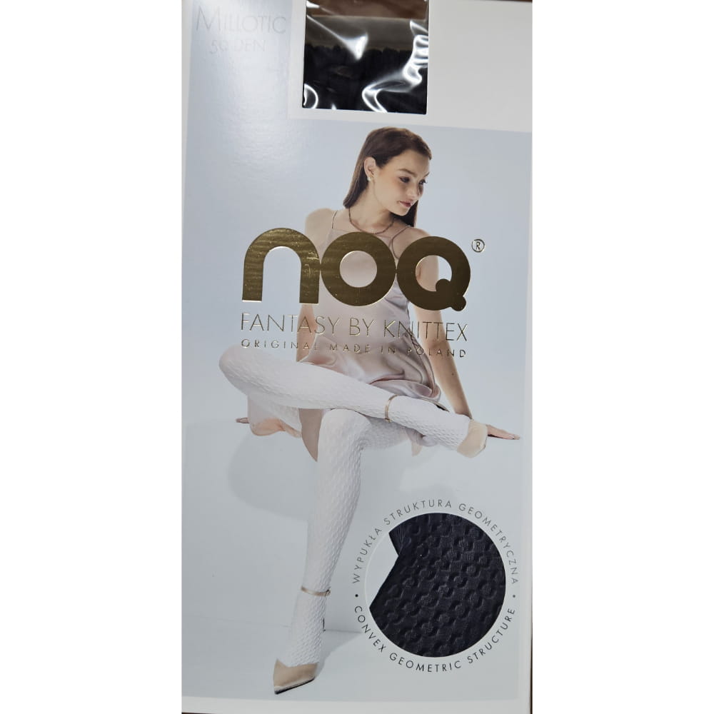 NOQ by Knittex tights Millotic patterned 50 den