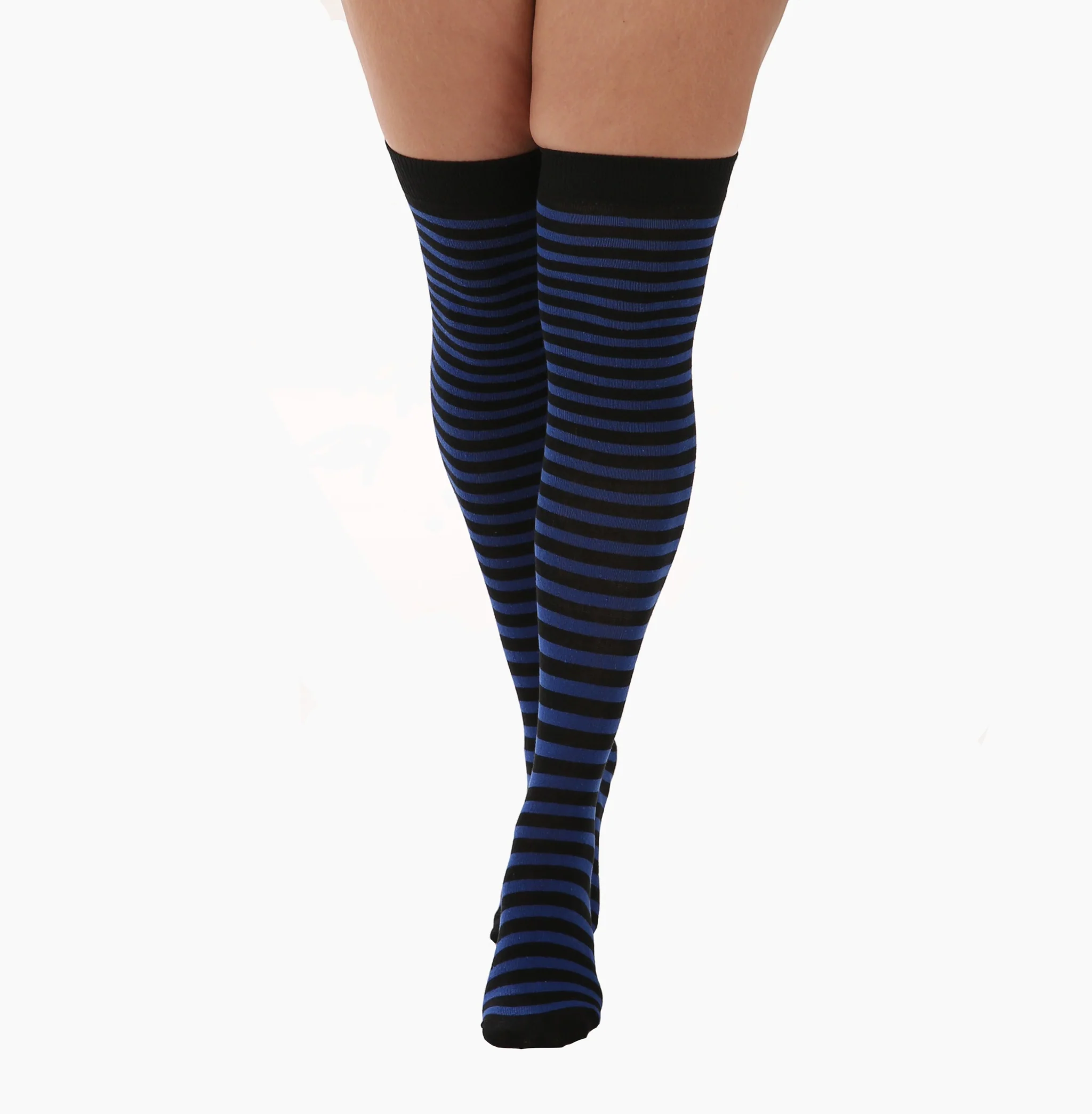 Striped Over The Knee Socks by Pamela Mann – Sporty, Sexy & Halloween-Ready!