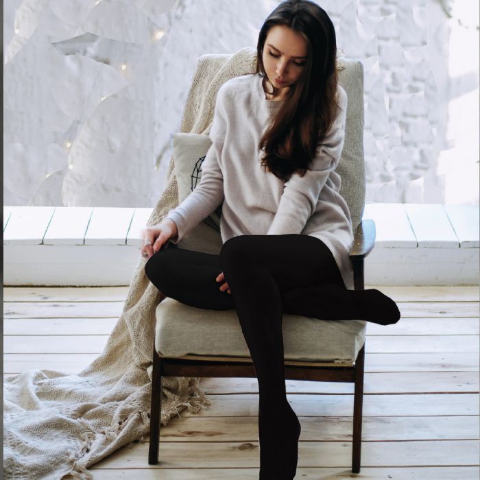 ❄️ Winter Elegance: Couture 300 Denier Tights – Soft and Seriously Warm