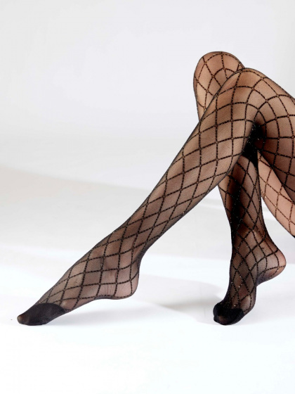 Sparkly Diamond Mesh Tights – Shine with Every Step, Design NPAXX5