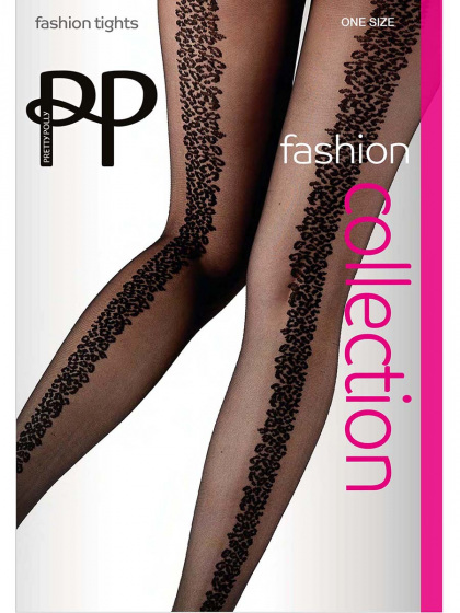Animal Pattern Back Seam Tights – Bold Style with a Sustainable Edge Design NPAYD5