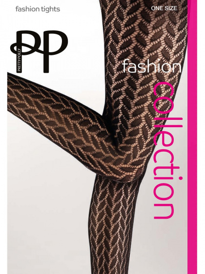 Leaf Net Pattern Tights – Nature-Inspired Style with a Modern Twist Design NPAYK7