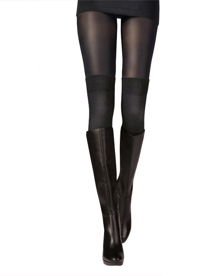 Secret Sock Tights – The Layered Look Without the Fuss Design PNAUZ3