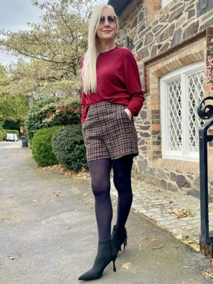 50 Denier Ultimate Matt Opaque Tights - Black, Code ANAVZ3