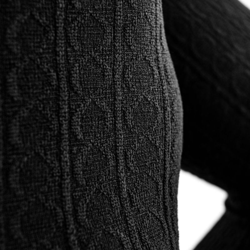 ❄️ Winter Luxe: Couture Cable Knit Fleece Tights